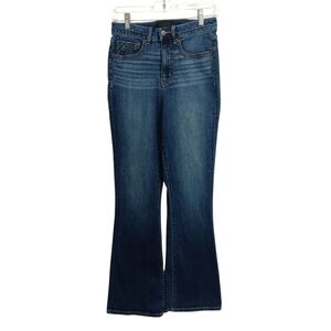 Buckle Black Bootcut Jeans Womens Shaping 28x32 High Rise Dark Wash Blue Denim